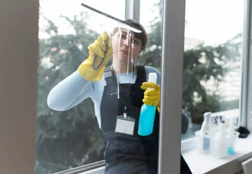 Nettoyage de vitres intérieures et extérieures à Sidiailles
